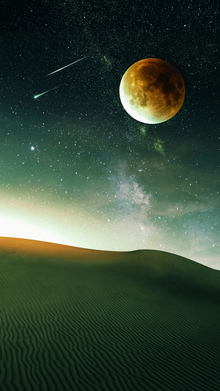 Atmosphäre, Planet, Natur, Raum, Mond. Wallpaper in 720x1280 Resolution