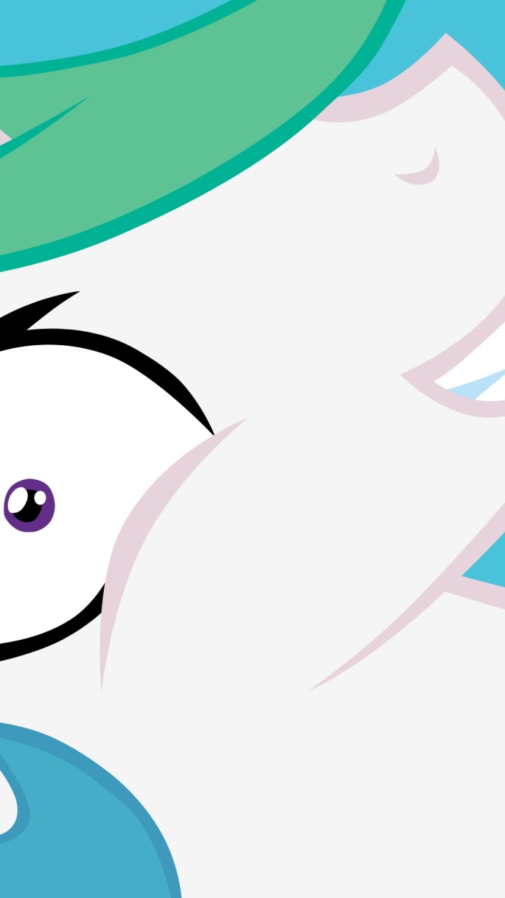 Illustration Animale Bleue et Jaune. Wallpaper in 720x1280 Resolution