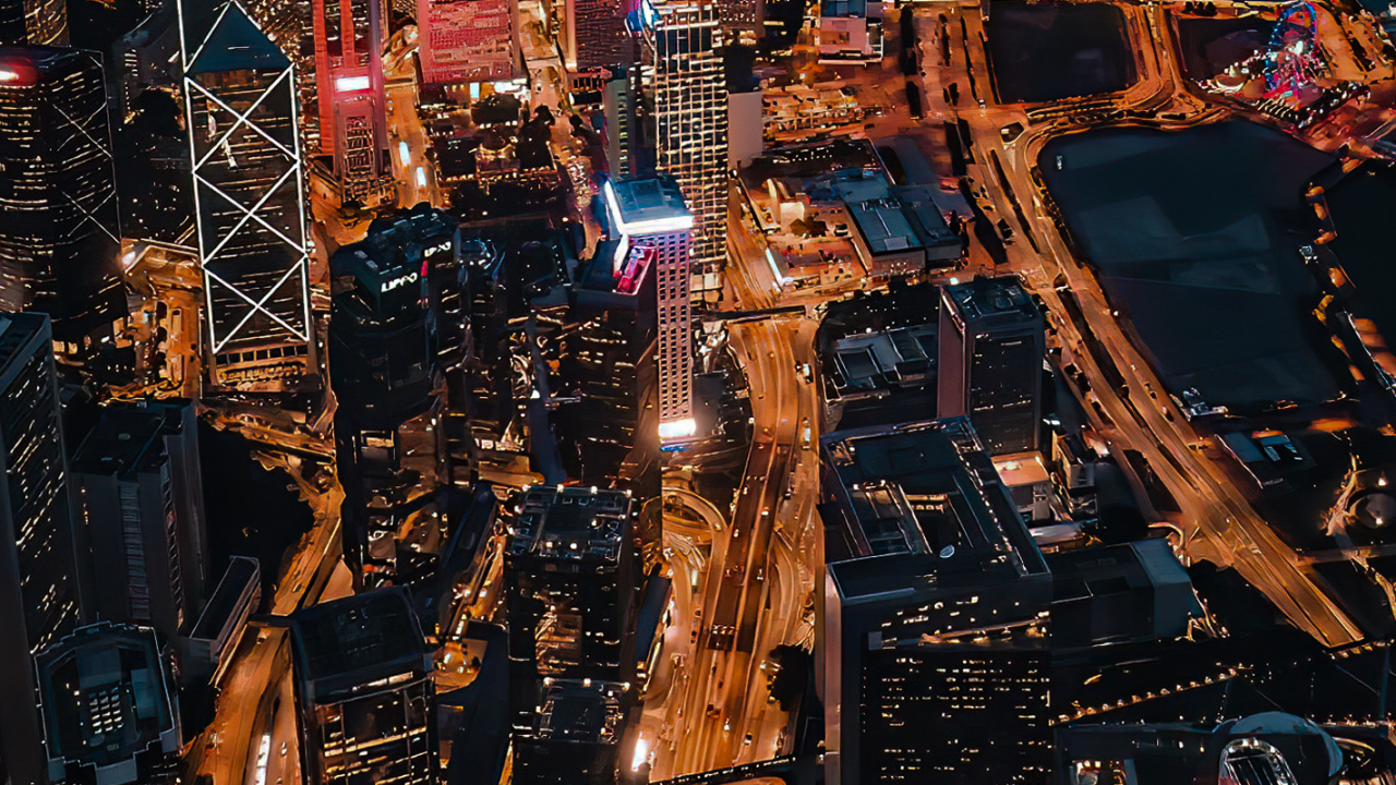 Stadtlandschaften, Gebäude, Wolkenkratzer, Wasser, Tower Block. Wallpaper in 1280x720 Resolution