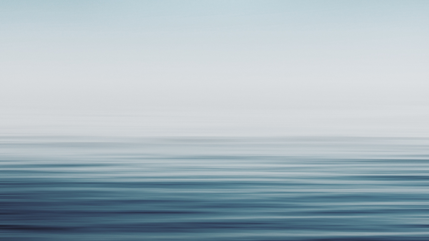 Sea, Blue, Horizon, Cloud, Calm. Wallpaper in 1366x768 Resolution