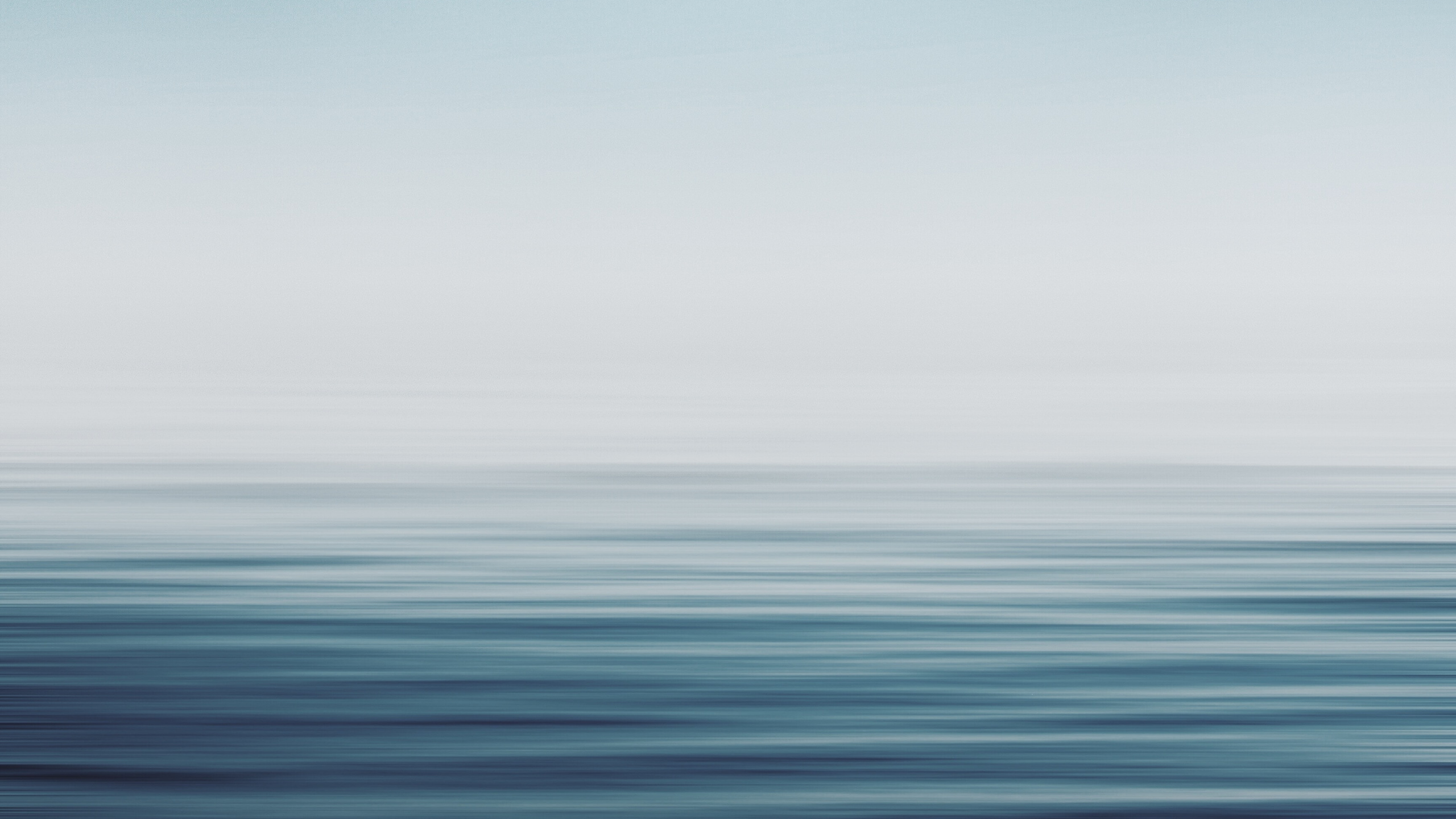 Sea, Blue, Horizon, Cloud, Calm. Wallpaper in 2560x1440 Resolution