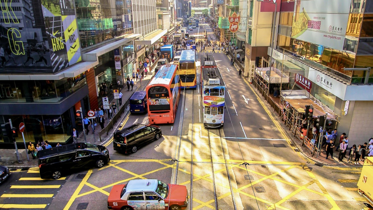 Ville de Hong Kong, Japon, Île de Hong Kong, Bâtiment, Gratte-ciel. Wallpaper in 1280x720 Resolution