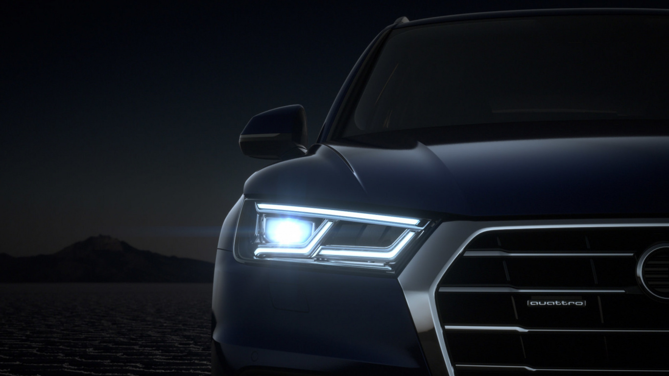 Argent Mercedes Benz Classe c. Wallpaper in 1366x768 Resolution