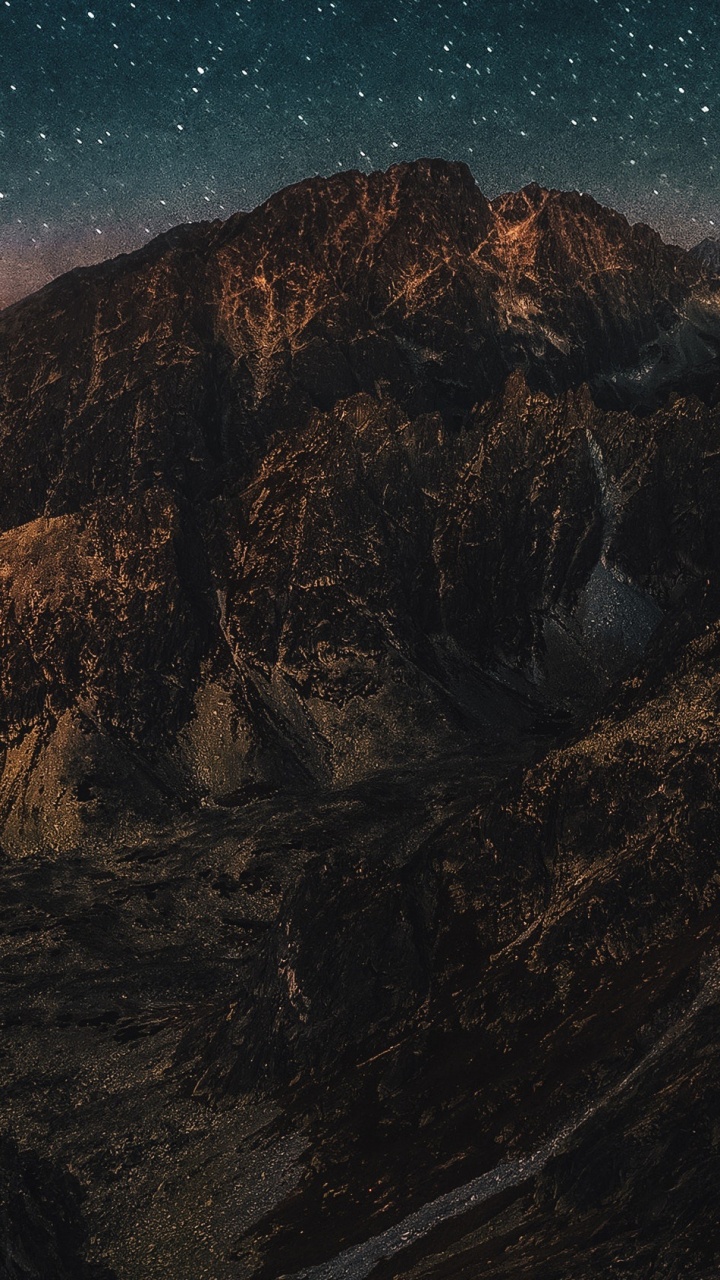 Bergigen Landschaftsformen, Bergkette, Atmosphäre, Raum, Rock. Wallpaper in 720x1280 Resolution