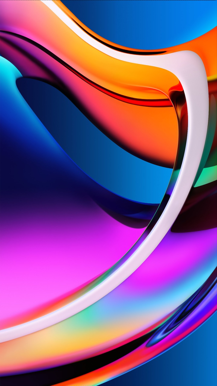 IMac, IPhone, IMac 2020, Apple, la Pureté de la Couleur. Wallpaper in 720x1280 Resolution
