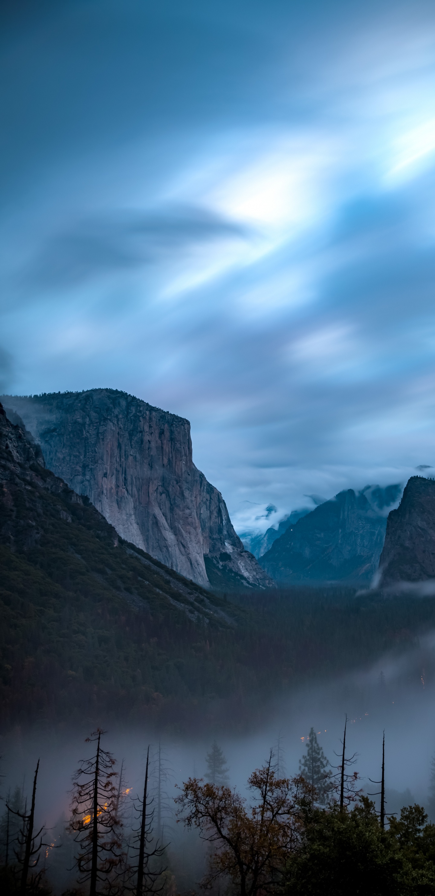 Yosemite Falls, Obere Yosemite-Fälle, Park, El Capitan, Nationalpark. Wallpaper in 1440x2960 Resolution