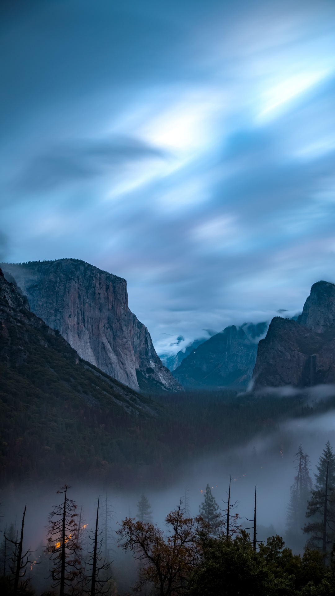 约塞米蒂落, 公园, 气氛, 性质, 自然景观 壁纸 1080x1920 允许