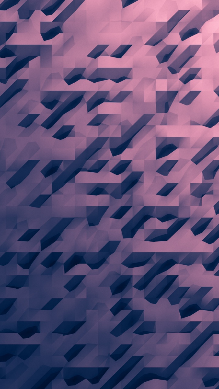 Blue and Black Square Pattern. Wallpaper in 720x1280 Resolution