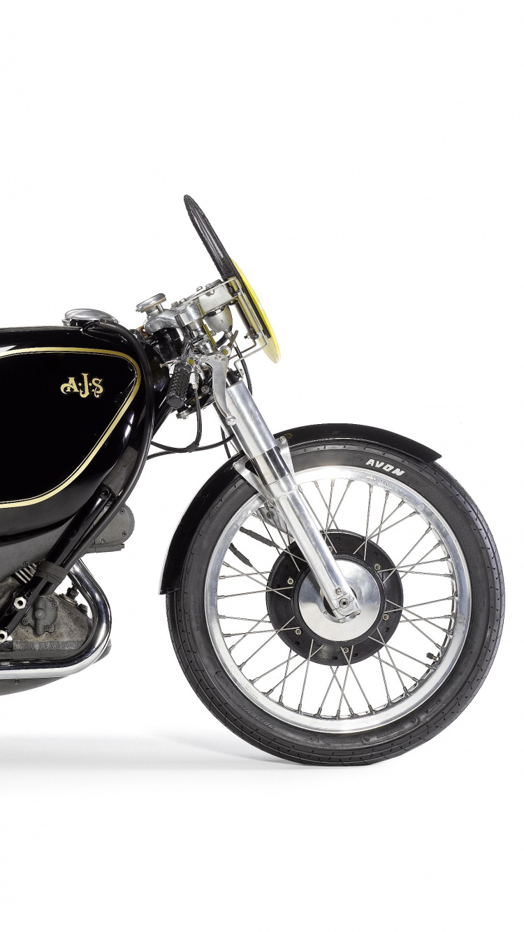 Moto Cruiser Noir et Marron. Wallpaper in 750x1334 Resolution