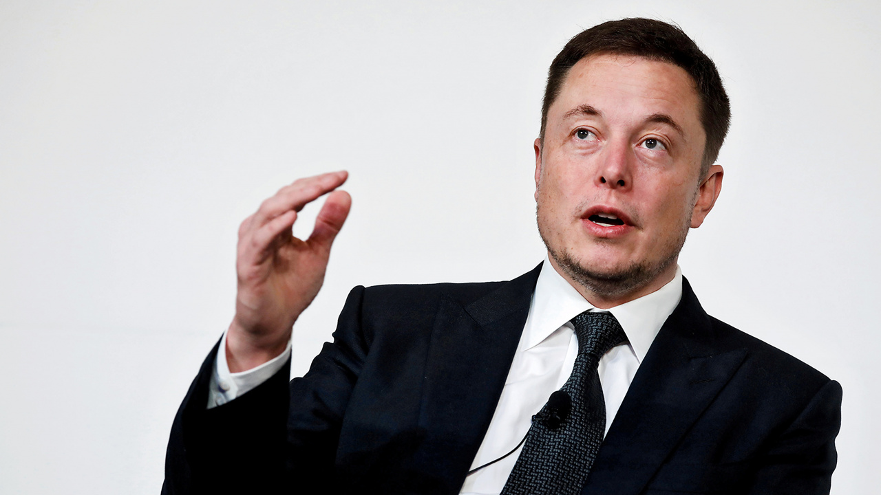 Elon Musk, Suit, Formal Wear, Businessperson, Business. Wallpaper in 1280x720 Resolution