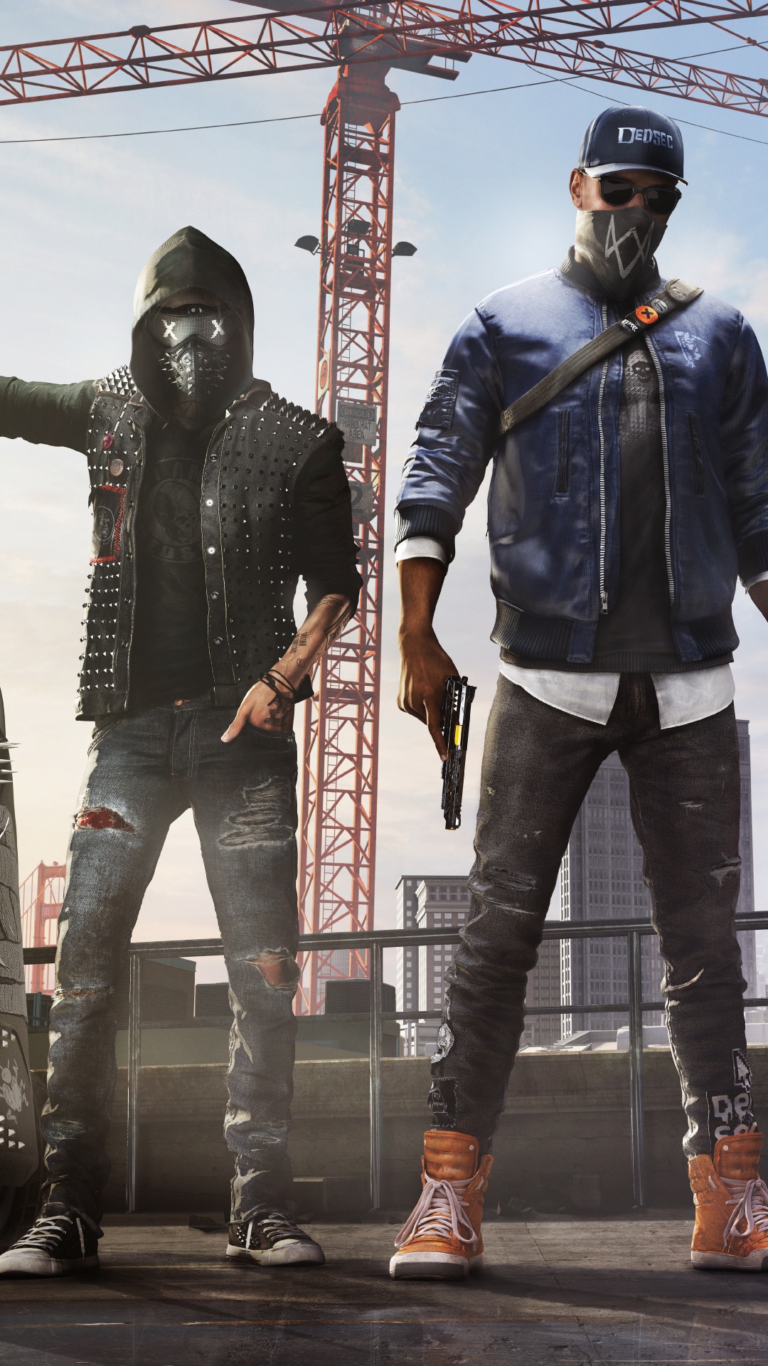 Watch Dogs 2, Wachhund, Leistung, Bühne, Technologie. Wallpaper in 1080x1920 Resolution