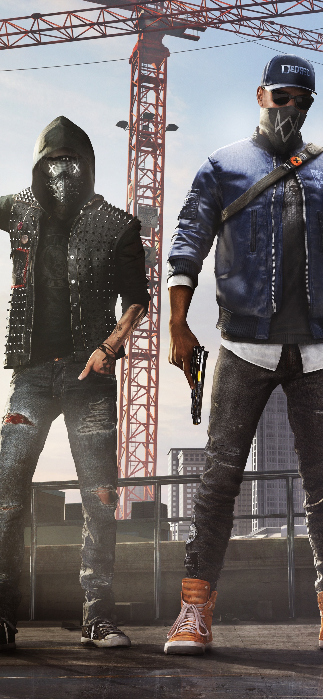 Watch Dogs 2, Wachhund, Leistung, Bühne, Technologie. Wallpaper in 1125x2436 Resolution