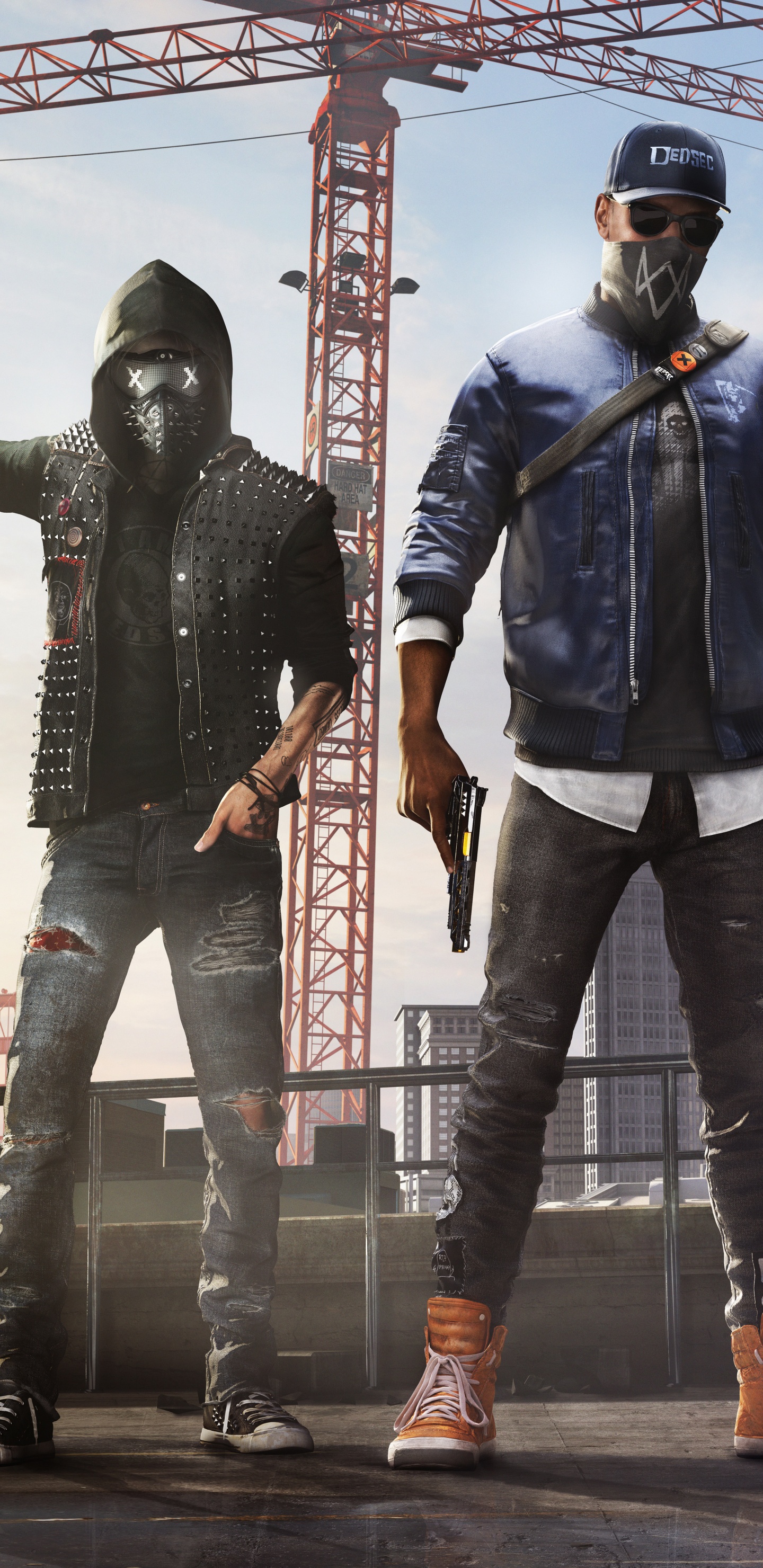 Watch Dogs 2, Wachhund, Leistung, Bühne, Technologie. Wallpaper in 1440x2960 Resolution