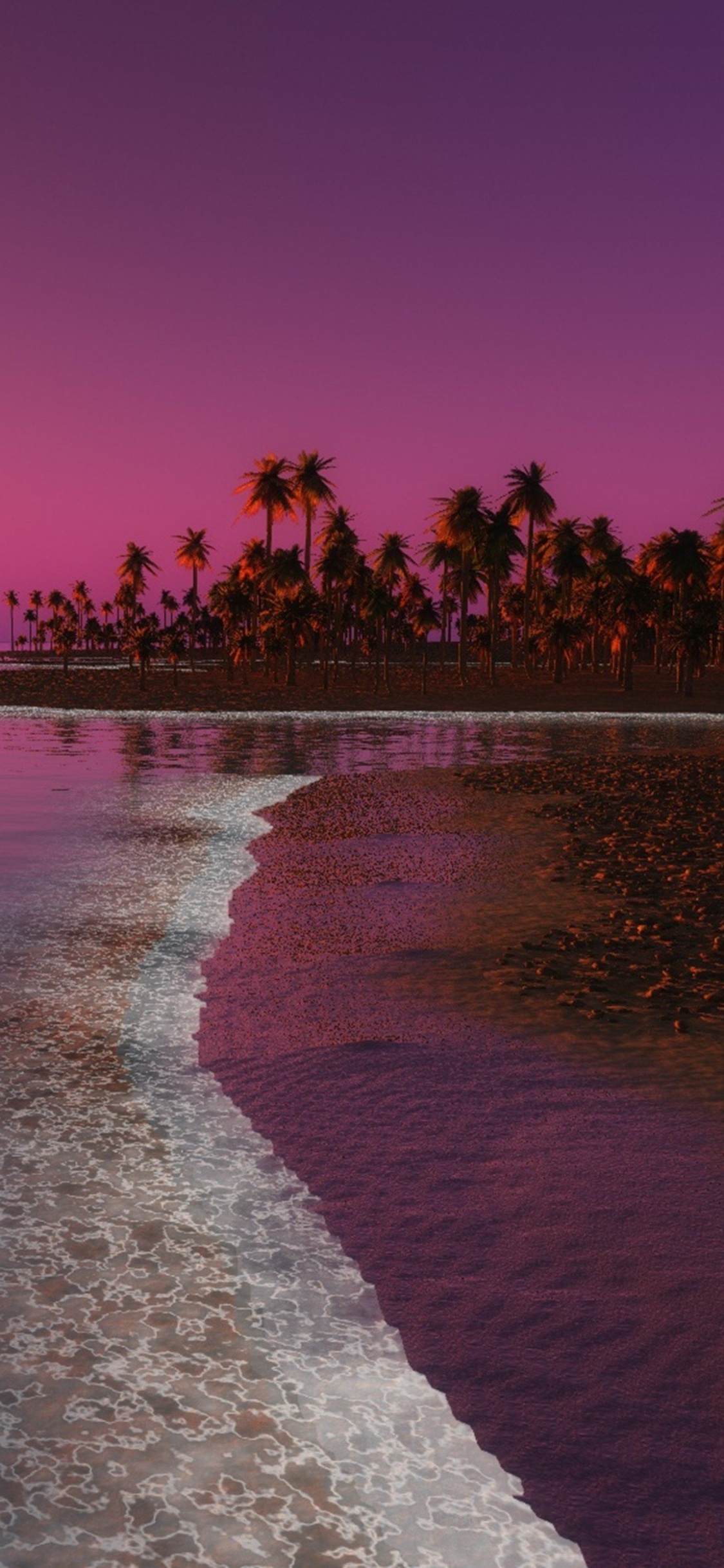 Arbres Verts Près du Plan D'eau Pendant la Journée. Wallpaper in 1125x2436 Resolution