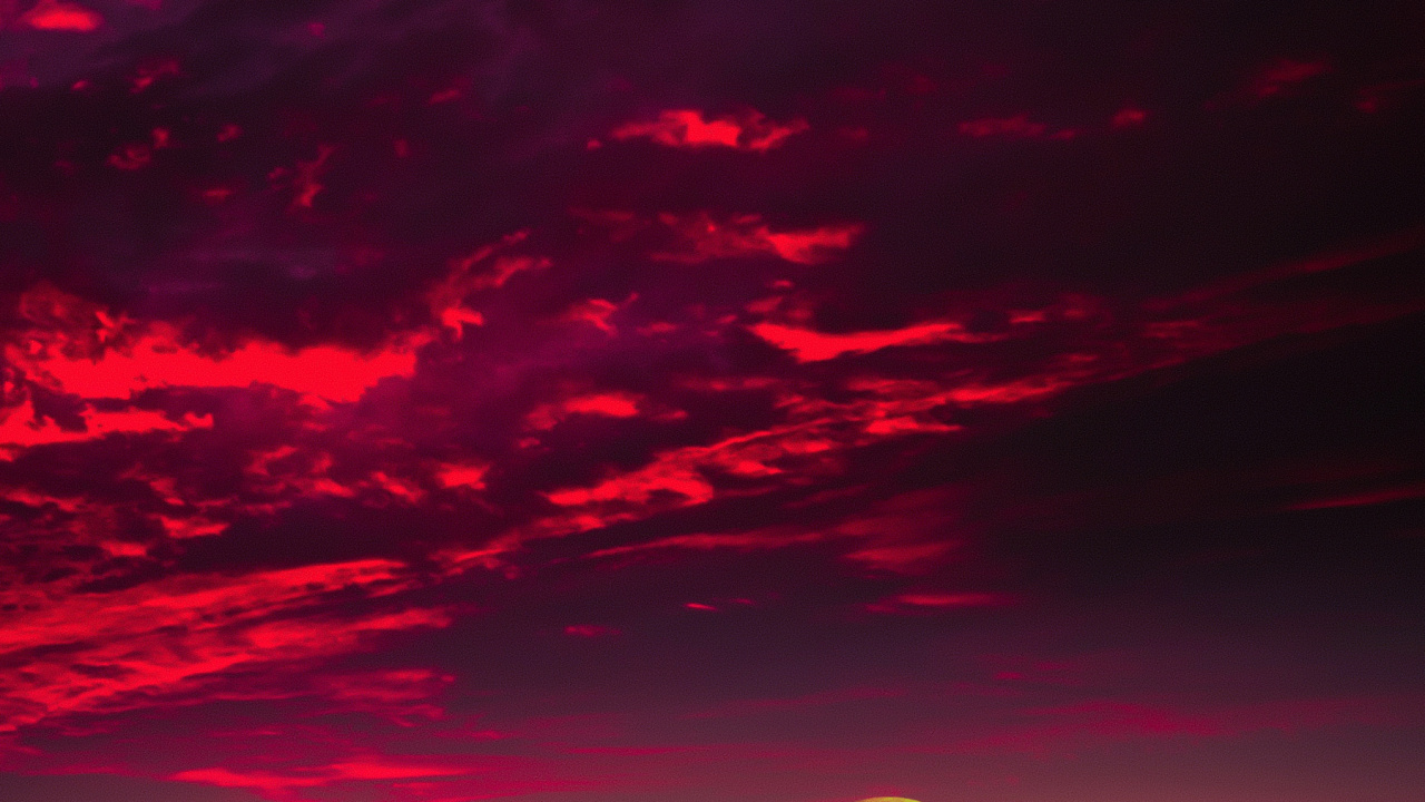 Eau, Atmosphère, Nature, Afterglow, Éclairage. Wallpaper in 1280x720 Resolution