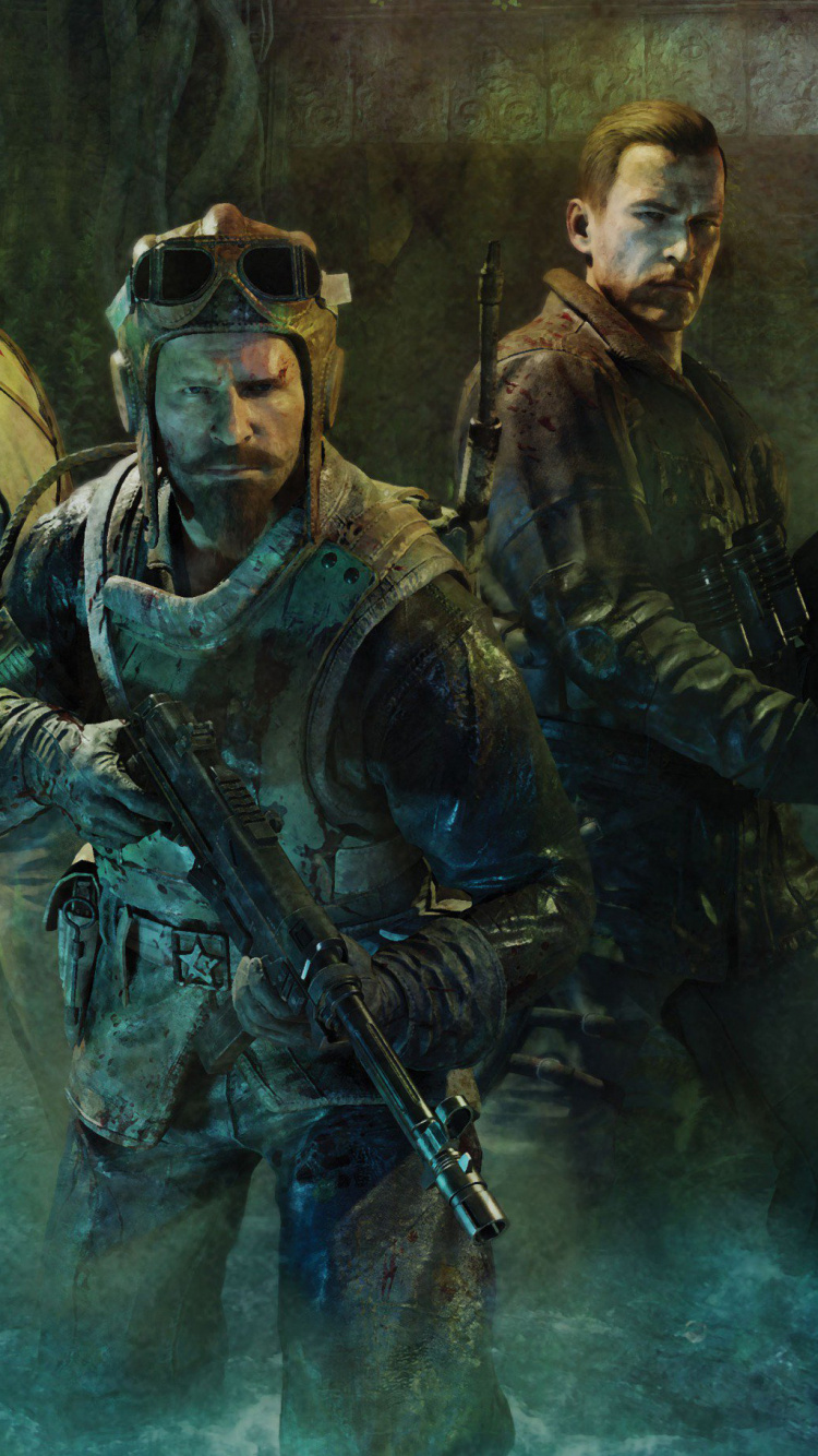 Zetsubou no Shima, Call of Duty Black Ops Iii, Call of Duty Zombies, Call of Duty Black Ops, No Shima. Wallpaper in 750x1334 Resolution