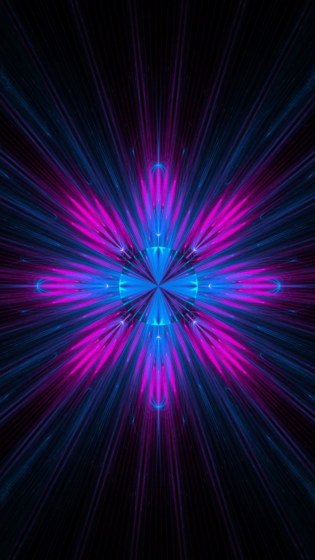 Luz Púrpura y Azul en Una Habitación Oscura.. Wallpaper in 1080x1920 Resolution