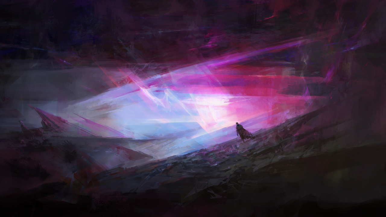 Kunst, Purpur, Licht, Pink, Veilchen. Wallpaper in 1280x720 Resolution