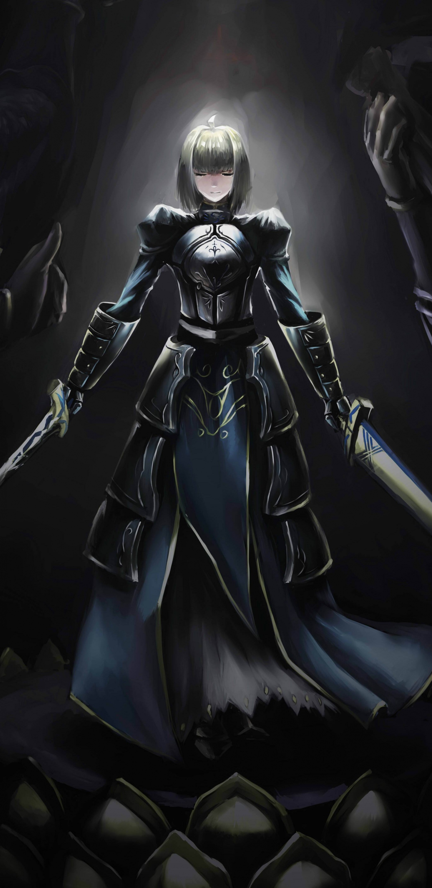 剑, 命运的零, 图行动, 外套, 超级大 壁纸 1440x2960 允许