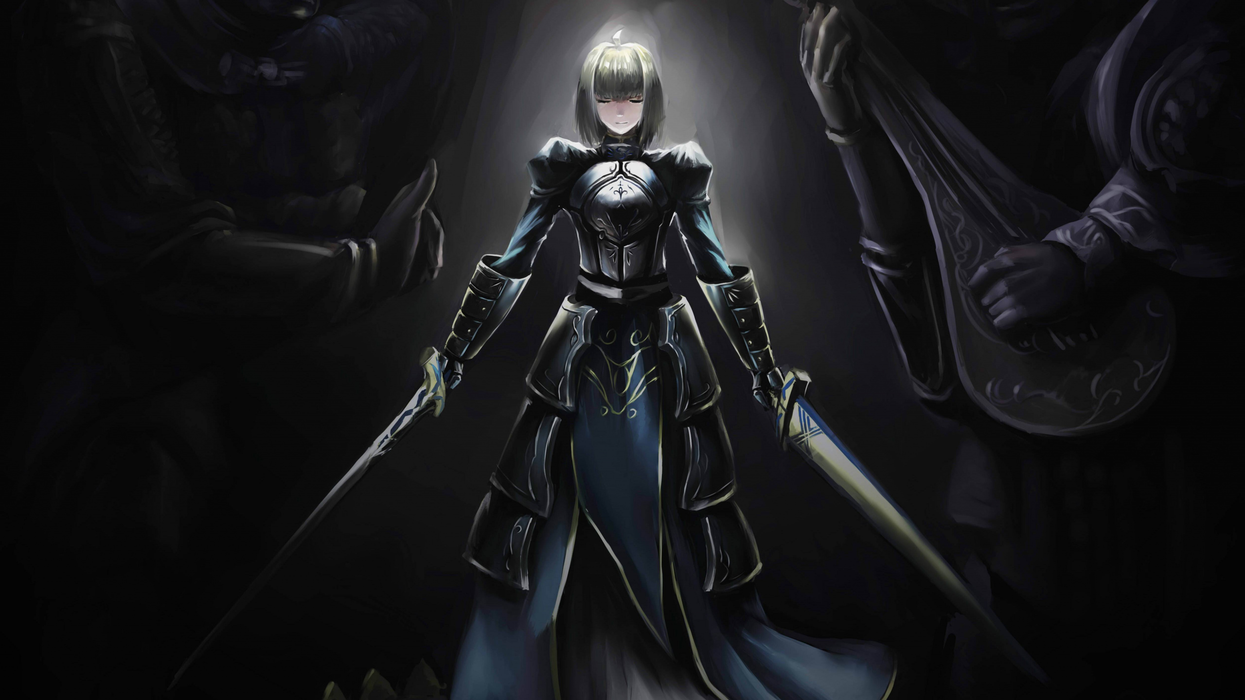 剑, 命运的零, 图行动, 外套, 超级大 壁纸 2560x1440 允许