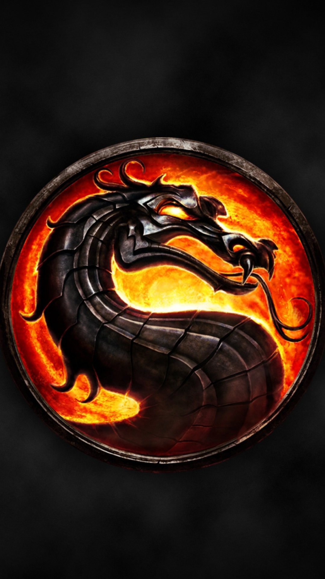 Mortal Kombat x, Mortal Kombat 11, Mortal Kombat, Escorpión, Logotipo. Wallpaper in 1080x1920 Resolution