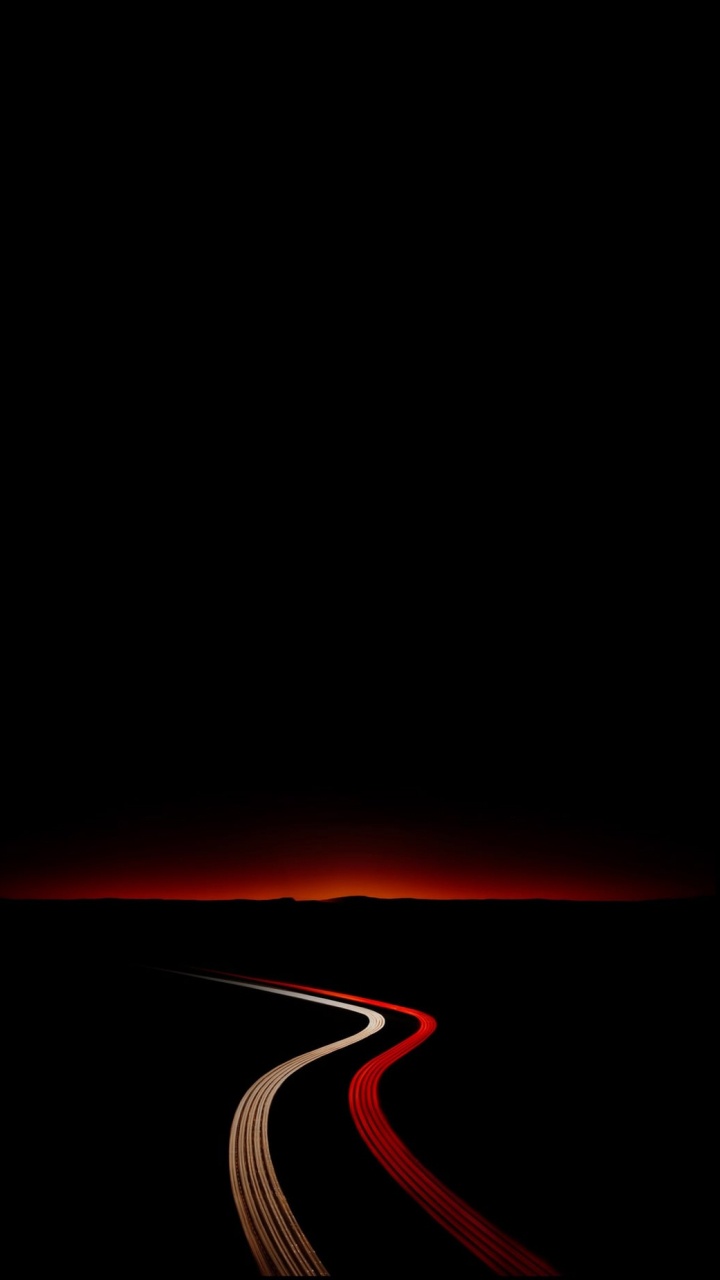 Atmosphäre, Naturlandschaft, Sonnenuntergang, Asphalt, Horizont. Wallpaper in 720x1280 Resolution