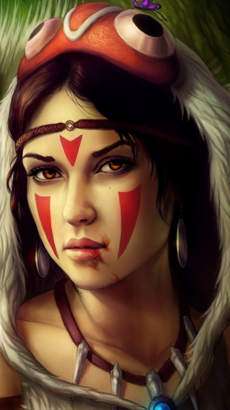 Personaje de Anime Mujer Pelirroja. Wallpaper in 750x1334 Resolution