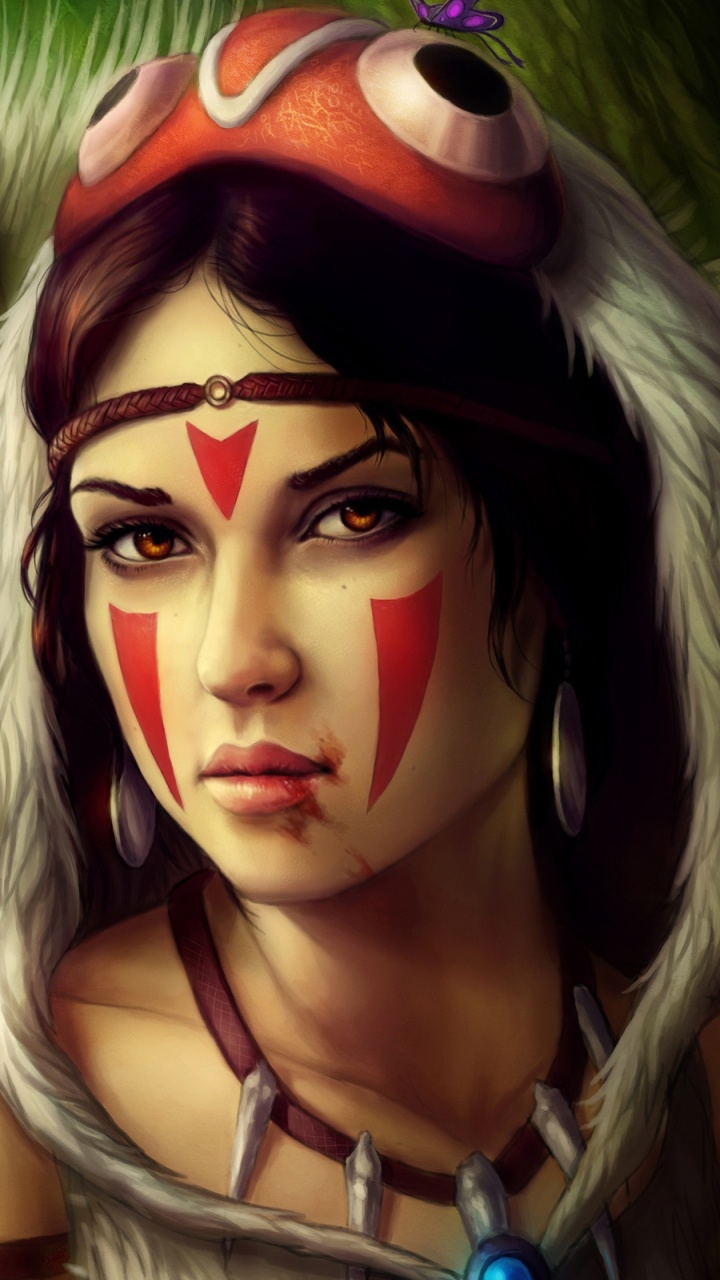 Personnage D'anime Femme Aux Cheveux Rouges. Wallpaper in 720x1280 Resolution