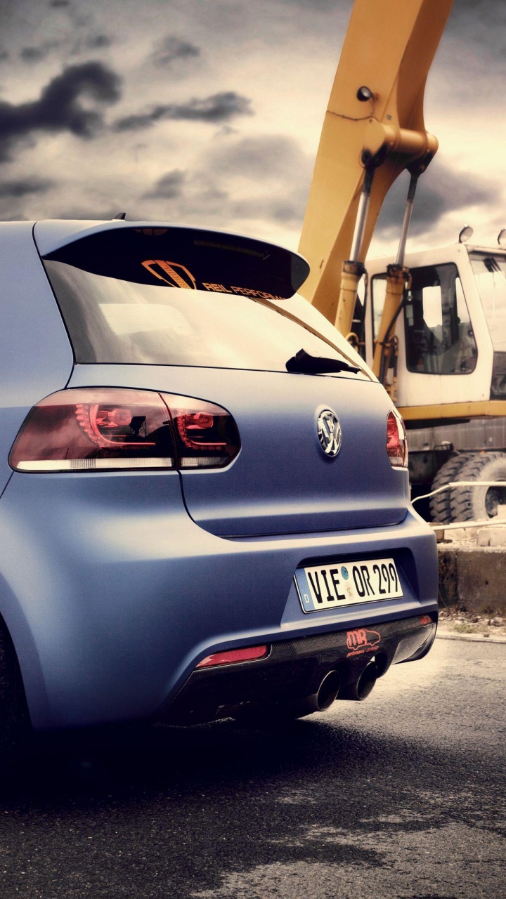 大众汽车, 大众GTI, Volkswagen Golf GTI, 大众高尔夫 Mk6, 铝合金轮毂 壁纸 720x1280 允许