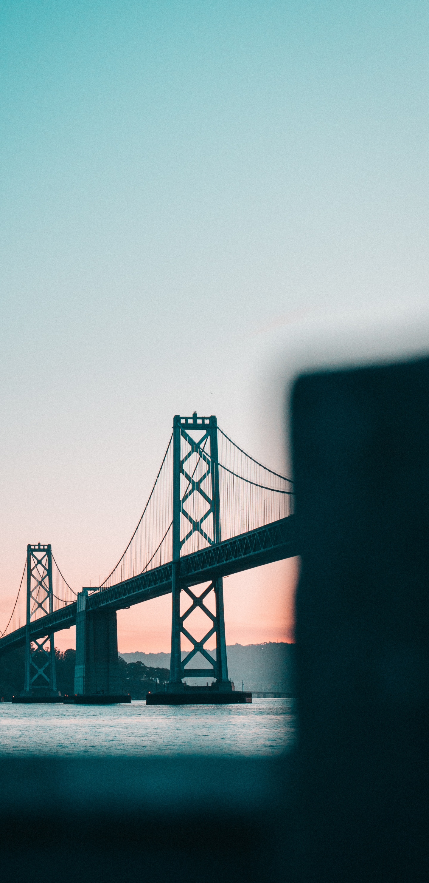 Bridge Over Body of Water. Wallpaper in 1440x2960 Resolution