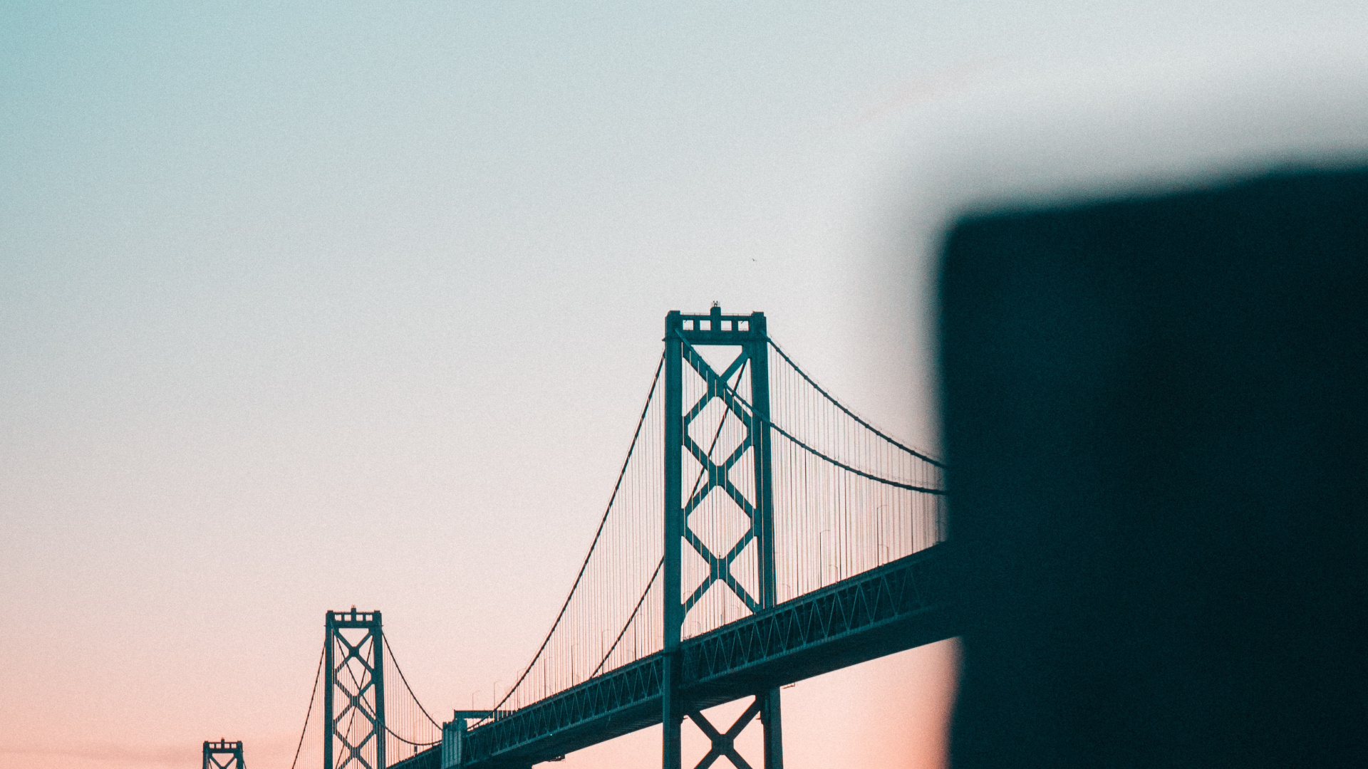 Bridge Over Body of Water. Wallpaper in 1920x1080 Resolution