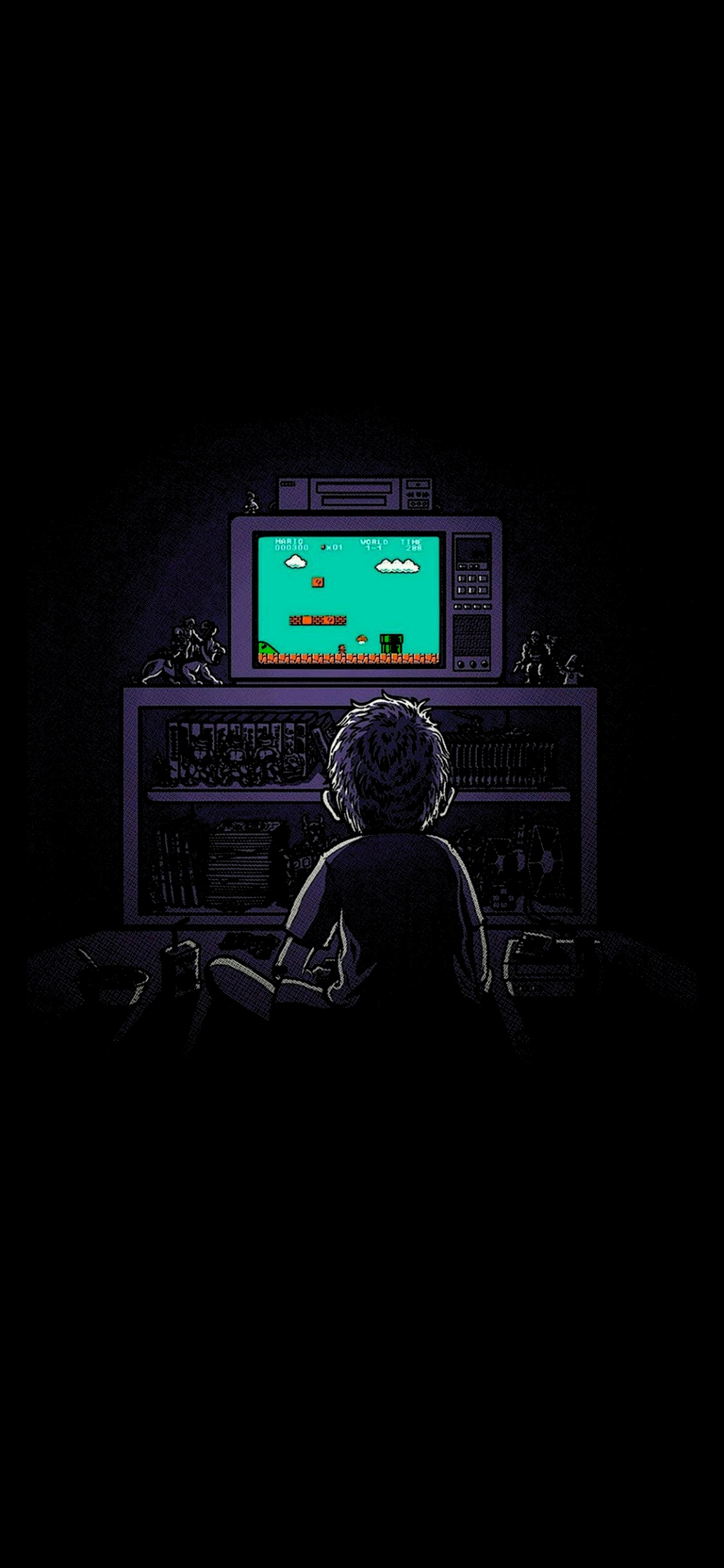 Amoled, OLED, Ios, IOS 14, Android. Wallpaper in 1125x2436 Resolution