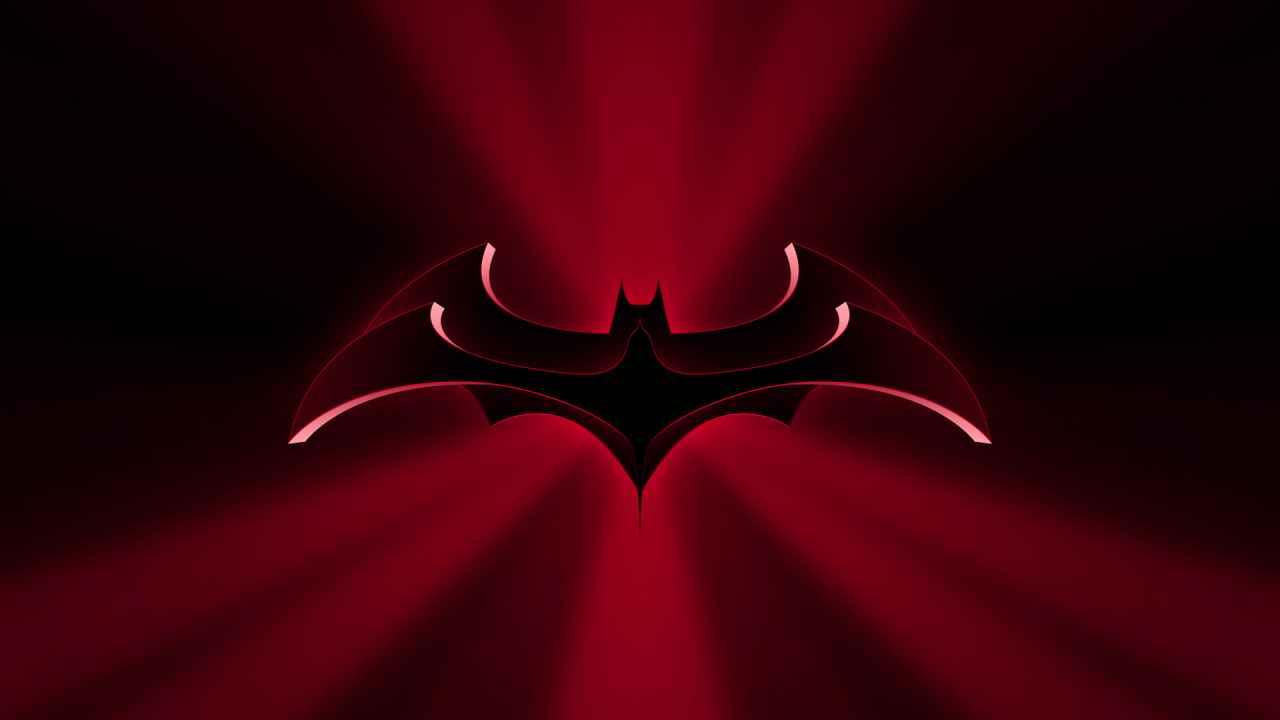 Ilustración de Estrella Roja y Negra. Wallpaper in 1280x720 Resolution