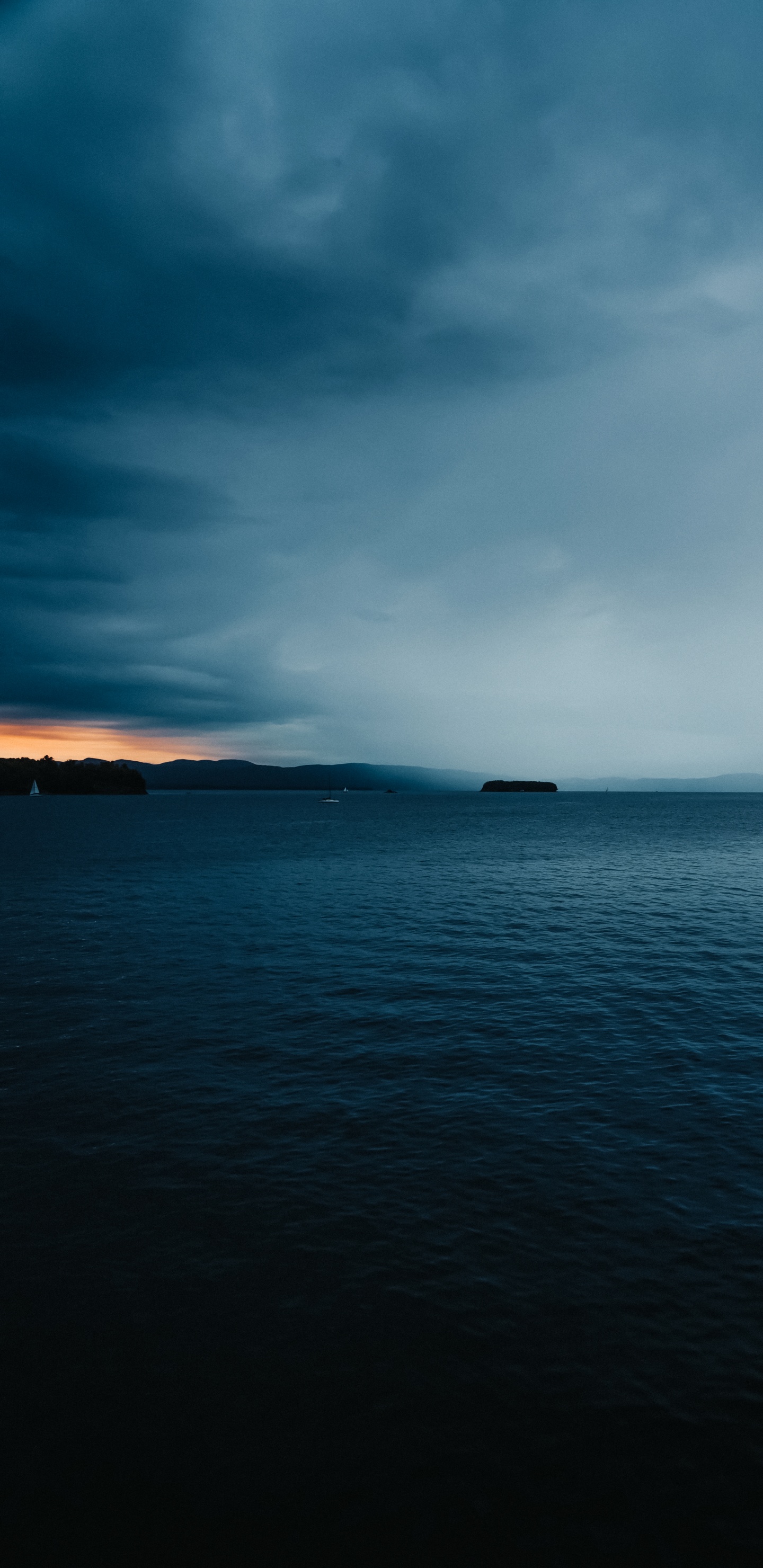 Mer, Eau, Atmosphère, Fluide, Liquid. Wallpaper in 1440x2960 Resolution