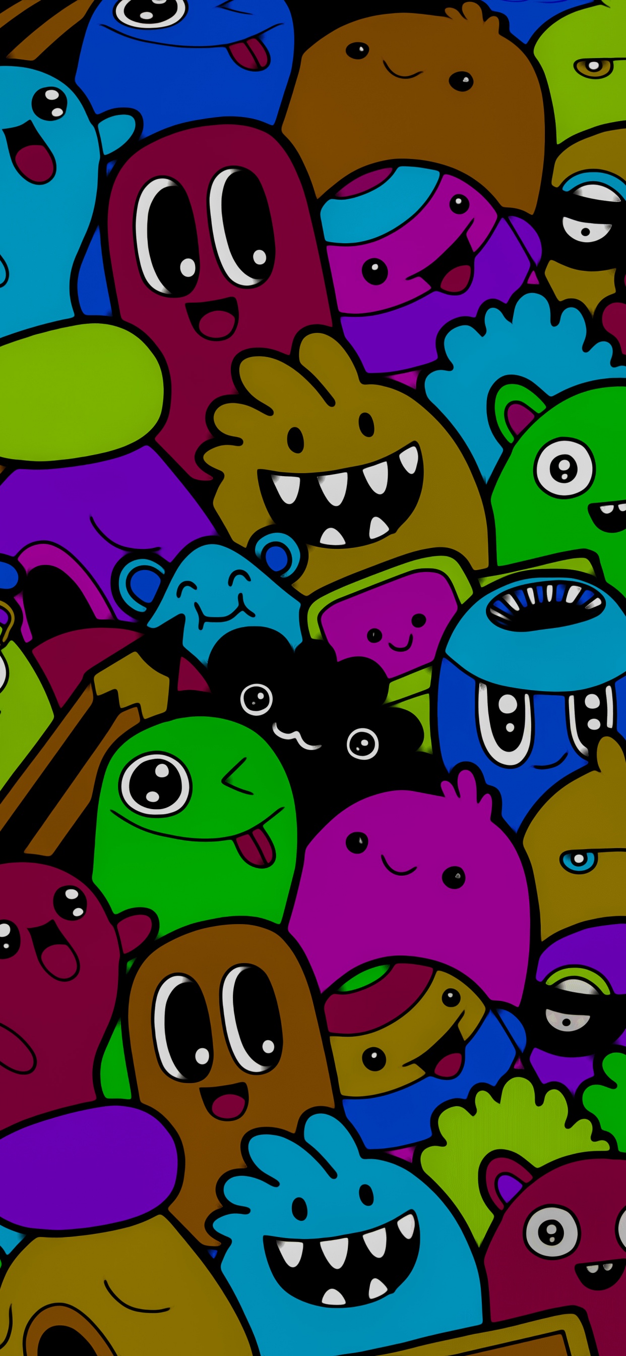 Cartoon, Arts Visuels, Conception, White, Textile. Wallpaper in 1242x2688 Resolution