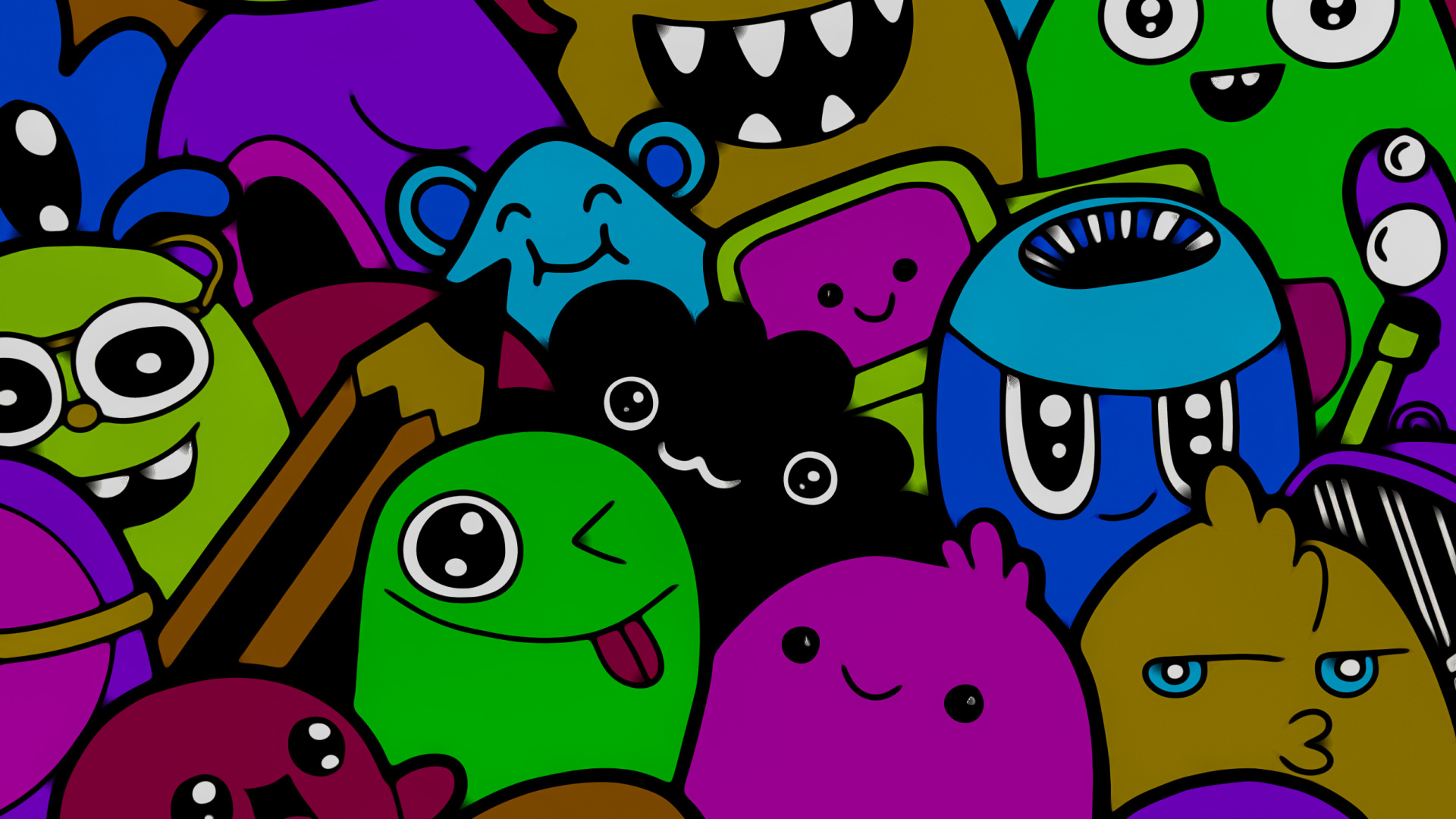 Cartoon, Arts Visuels, Conception, White, Textile. Wallpaper in 1920x1080 Resolution