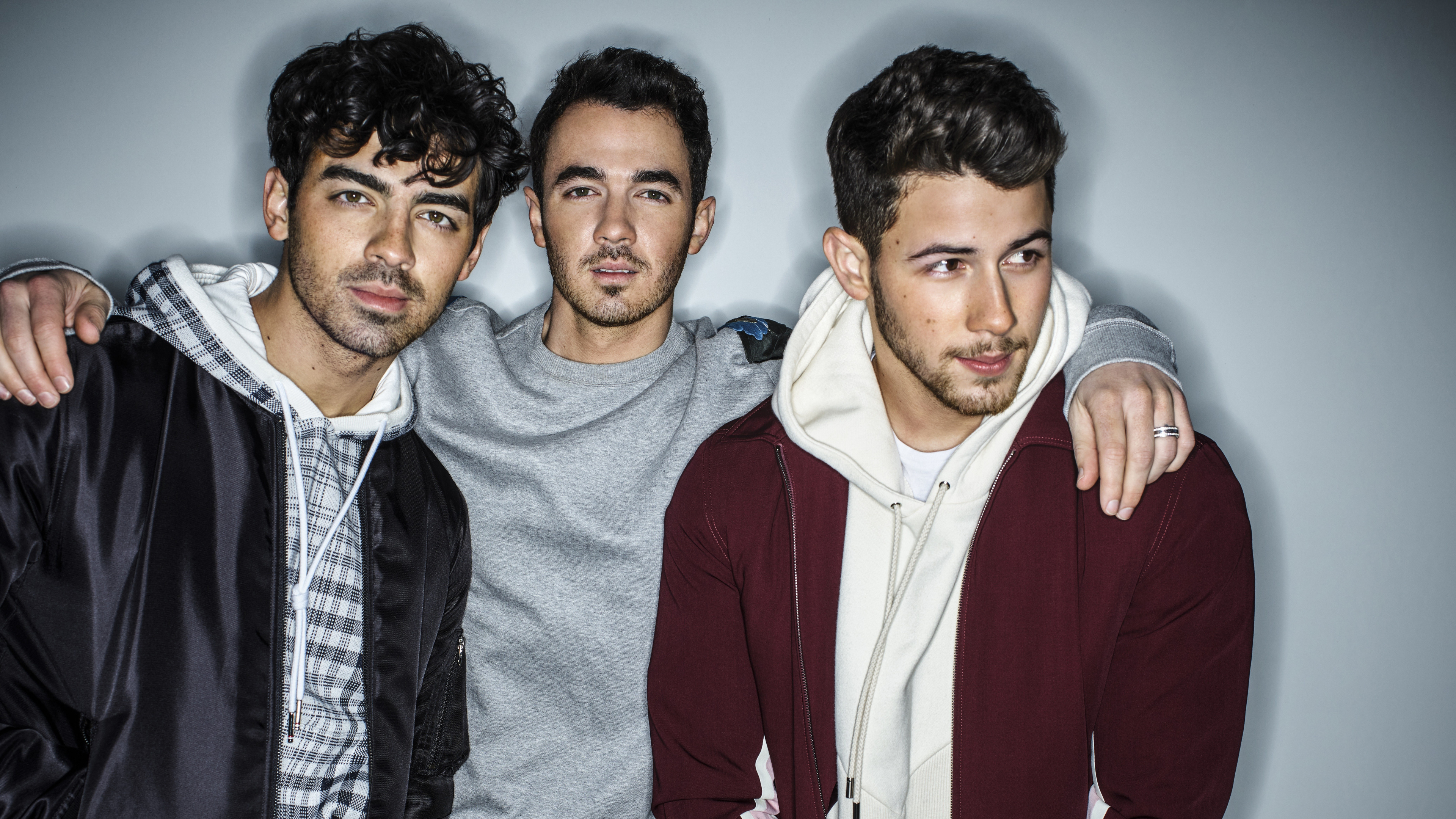 Jonas Brothers, Kevin Jonas, Happiness Begins Tour, Happiness Begins, Social Group. Wallpaper in 3840x2160 Resolution