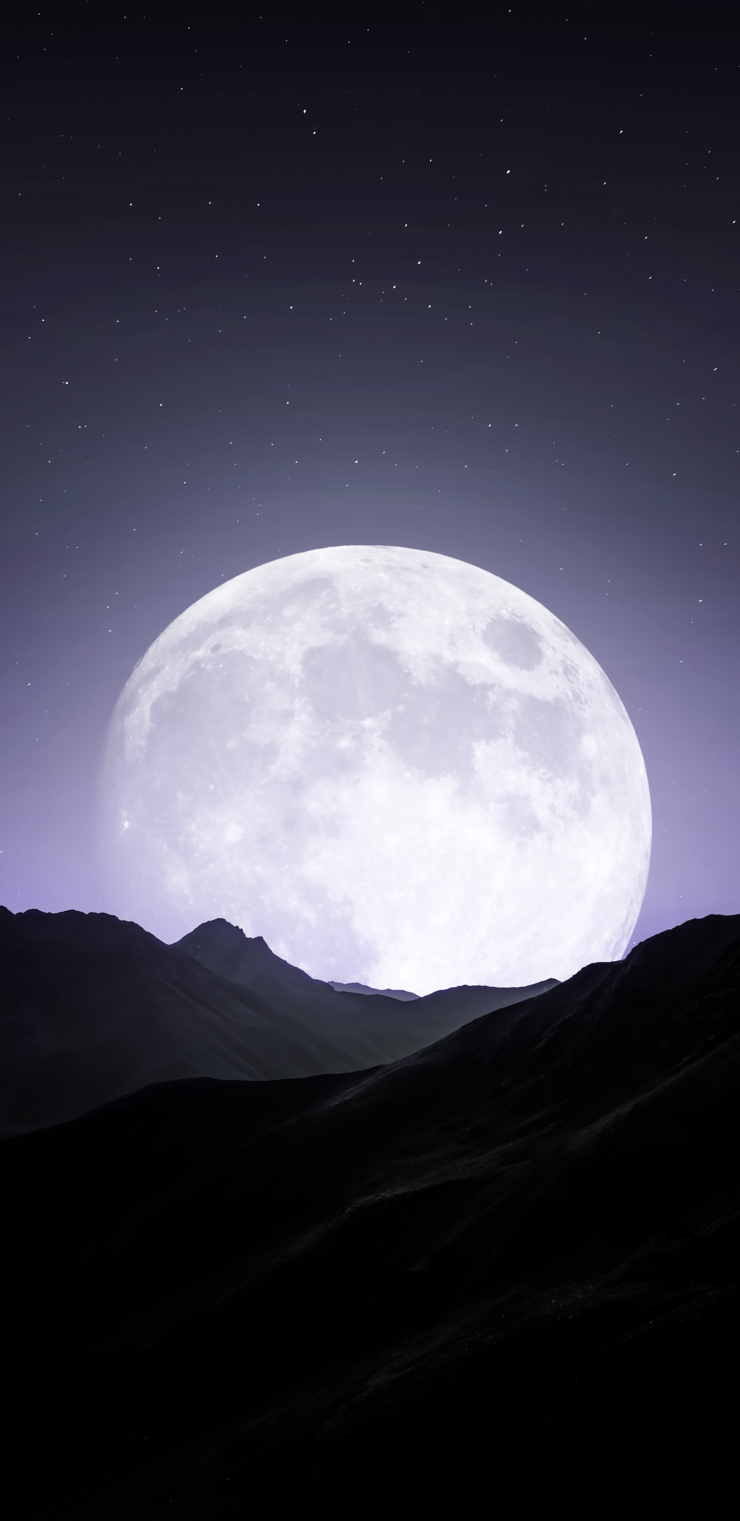 Atmosphère, Nature, Noir, Objet Astronomique, Pleine Lune. Wallpaper in 1440x2960 Resolution