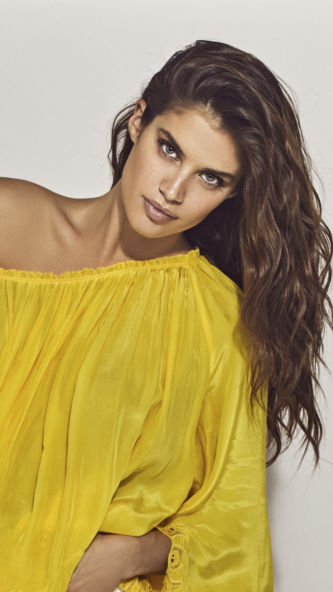 Modèle, Sara Sampaio, Conjoint, Épaule, Corps Humain. Wallpaper in 1080x1920 Resolution