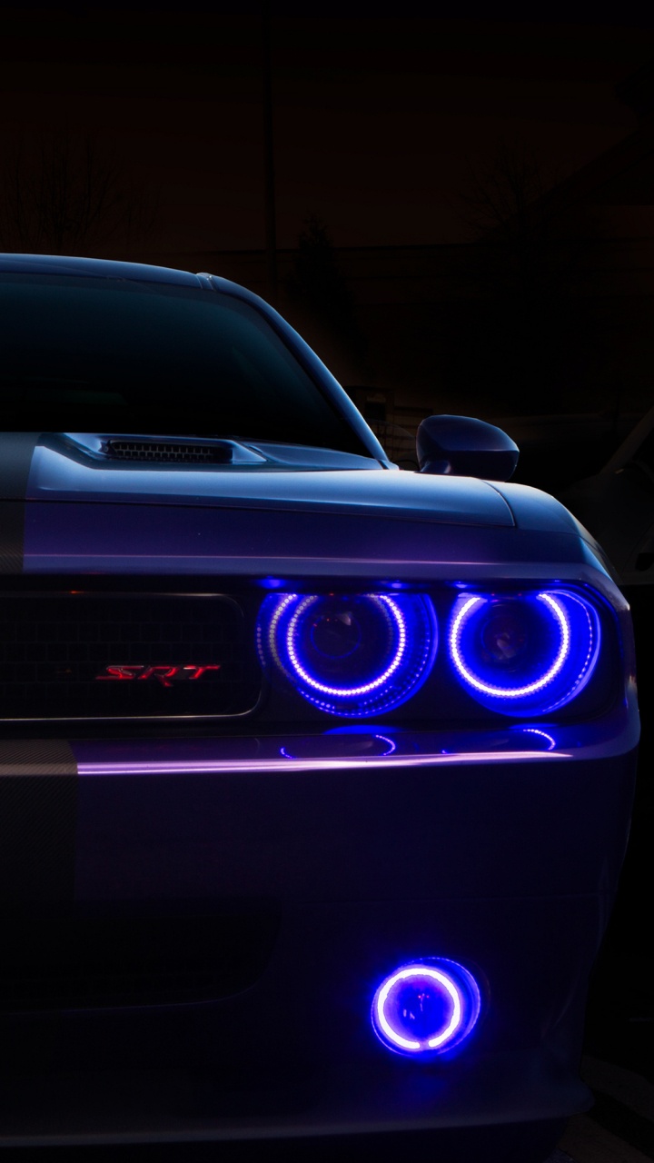 Dodge Angel Lights, Dodge, 2015 Dodge Challenger, Dodge Demon, 2018 Dodge Challenger. Wallpaper in 720x1280 Resolution