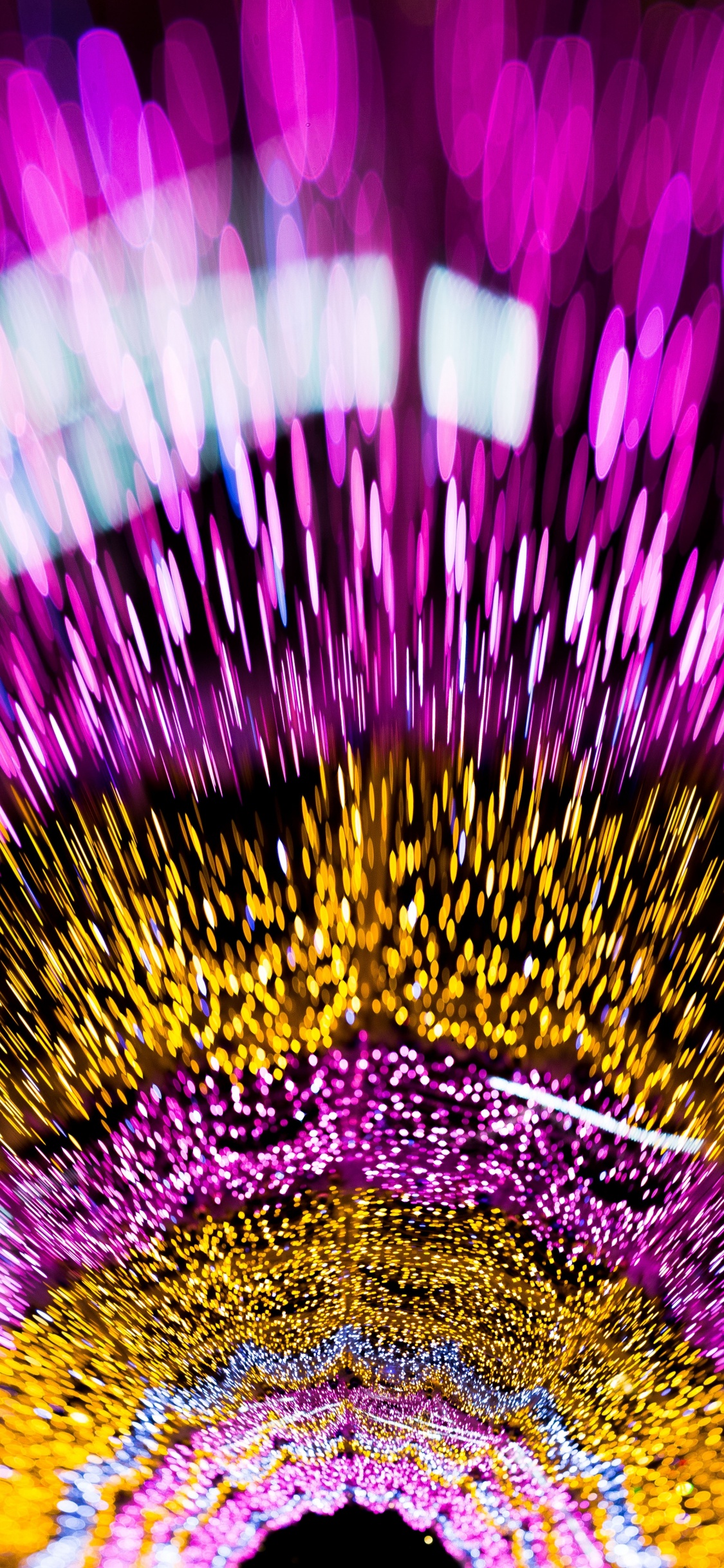 Purple and Brown Abstract Painting. Wallpaper in 1125x2436 Resolution
