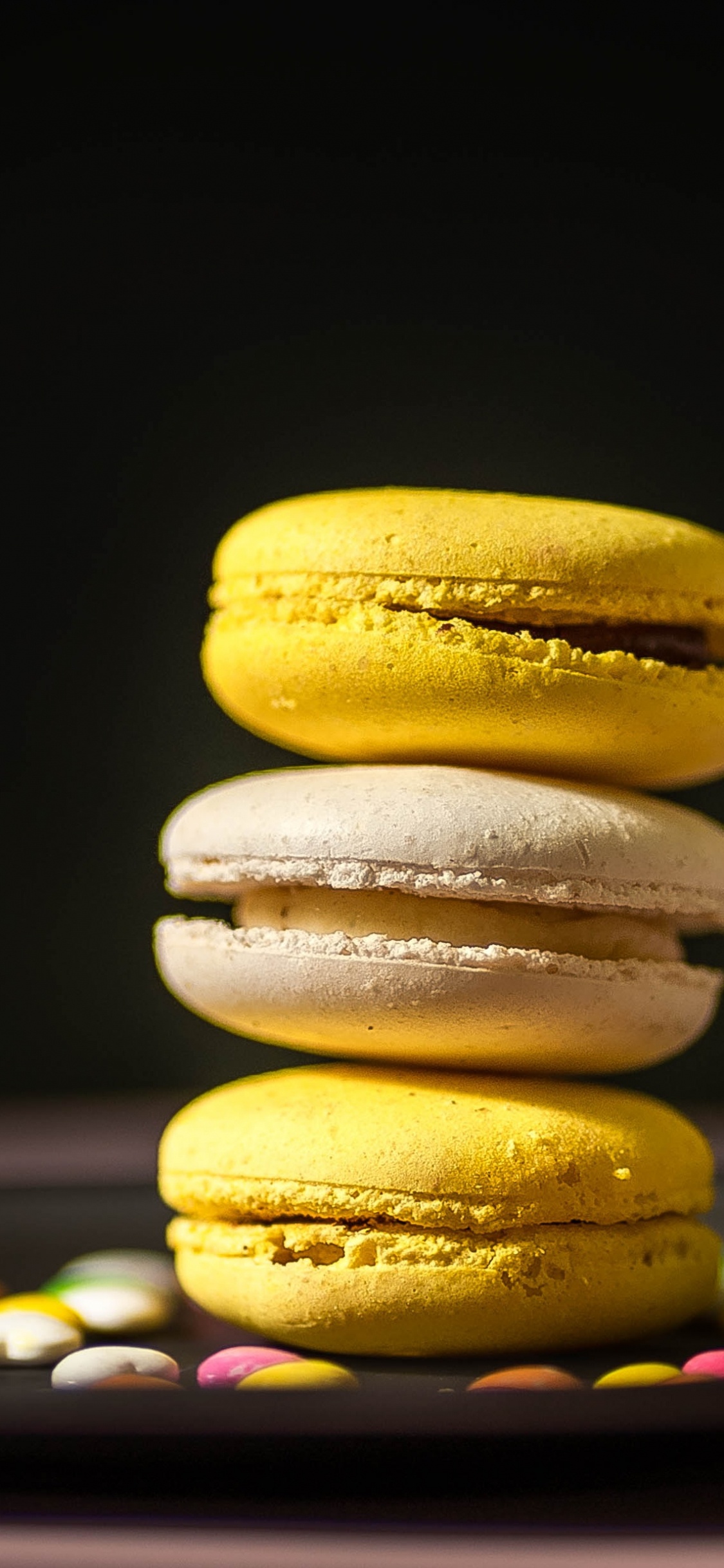 Macaroon, Macaron, Postre, Cookie, Horneado. Wallpaper in 1125x2436 Resolution