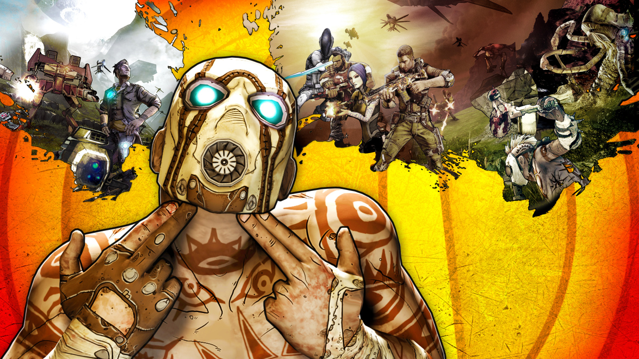 Fiction, Art, Borderlands The Handsome Collection, Comics, Borderlands The Pre-Sequel. Wallpaper in 1280x720 Resolution