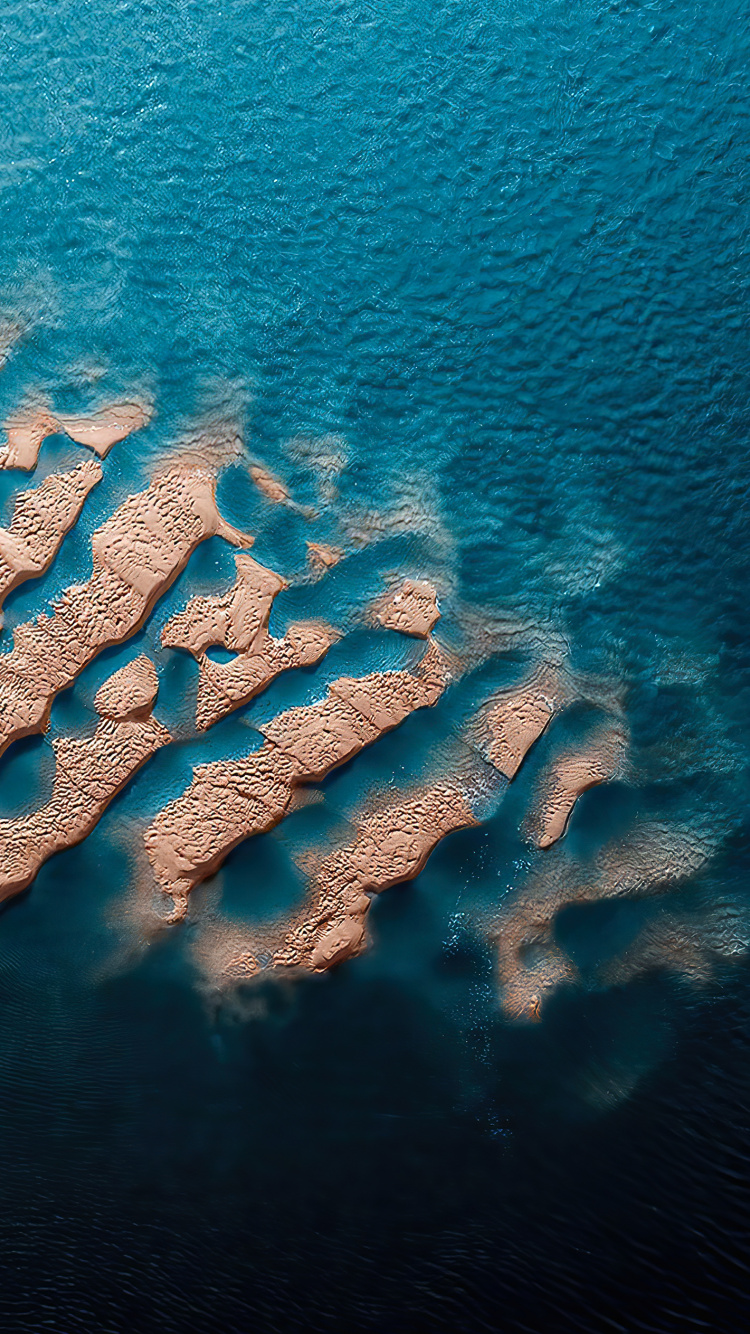 Sea, Water, Water Resources, Marine Biology, Azure. Wallpaper in 750x1334 Resolution