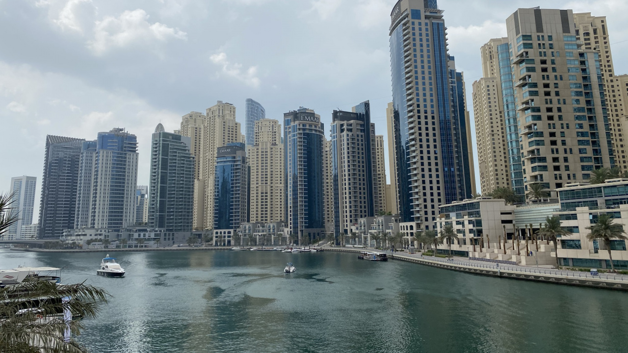 Dubai, Tower Block, Tageszeit, Eigenschaft, Eigentumswohnung. Wallpaper in 1280x720 Resolution