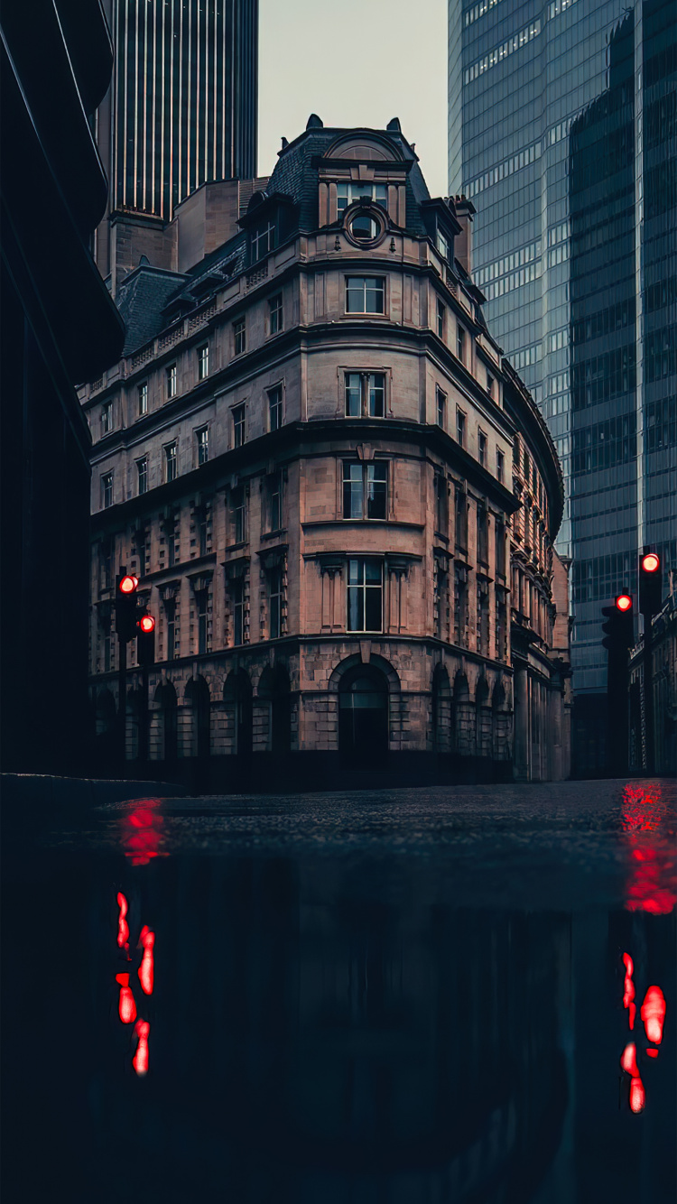 Reflection, London, Skyscraper, Architecture, Metropolis. Wallpaper in 750x1334 Resolution