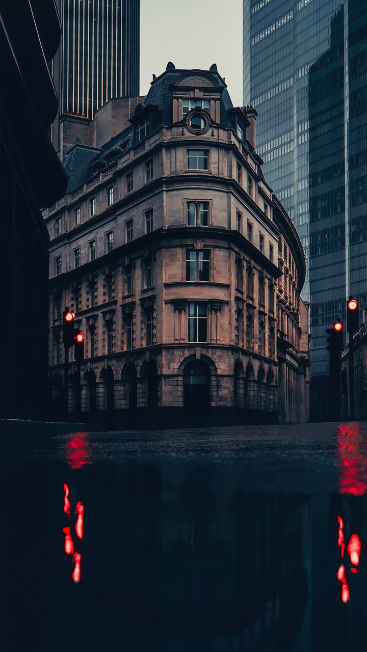 Reflexión, Londres, Arquitectura, Urbe, Edificio. Wallpaper in 720x1280 Resolution