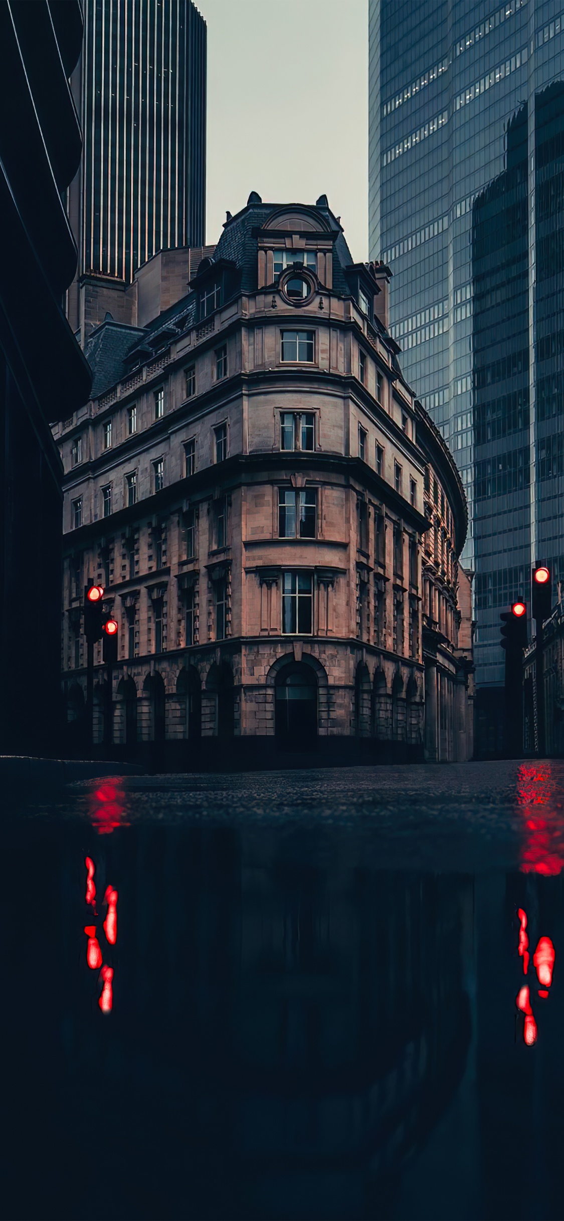 Réflexion, Londres, Gratte-ciel, Architecture, Métropole. Wallpaper in 1125x2436 Resolution