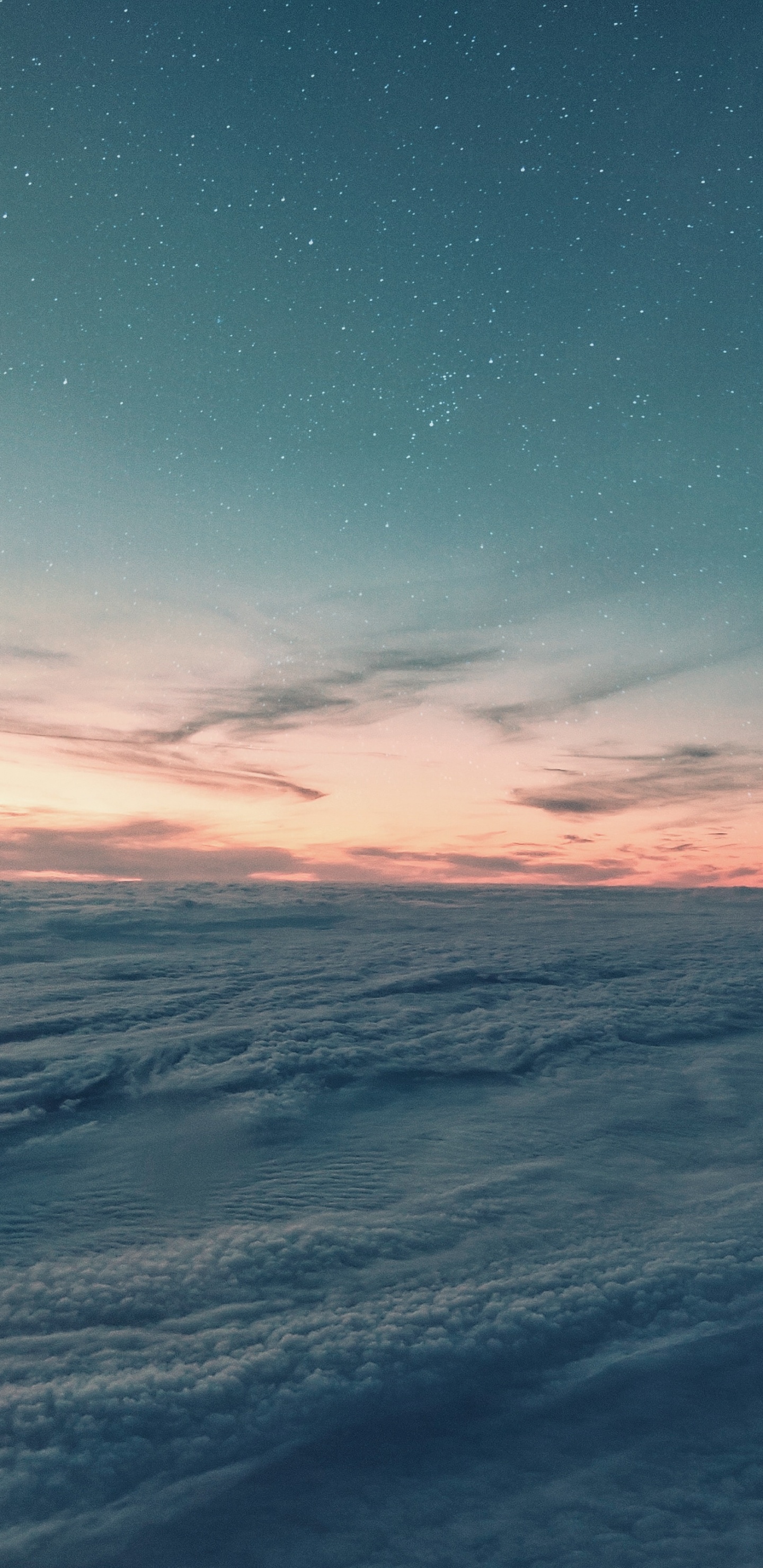 Horizon, Ocean, Sea, Blue, Atmosphere. Wallpaper in 1440x2960 Resolution