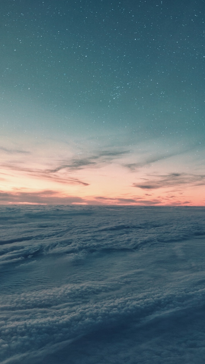 Horizon, Mer, Blue, Atmosphère, Calme. Wallpaper in 720x1280 Resolution